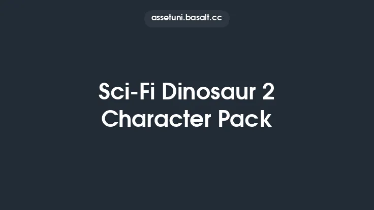 Sci-Fi Dinosaur 2 Character Pack Thumbnail