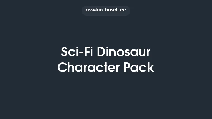 Sci-Fi Dinosaur Character Pack Thumbnail