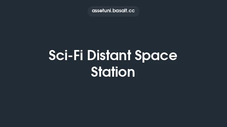 Sci-Fi Distant Space Station Thumbnail