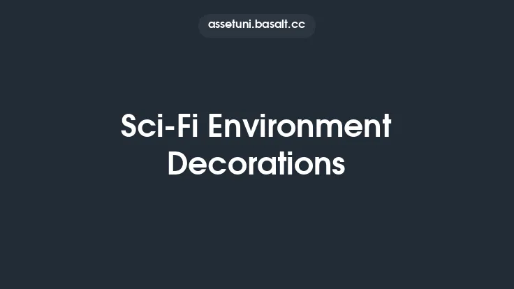 Sci-Fi Environment Decorations Thumbnail