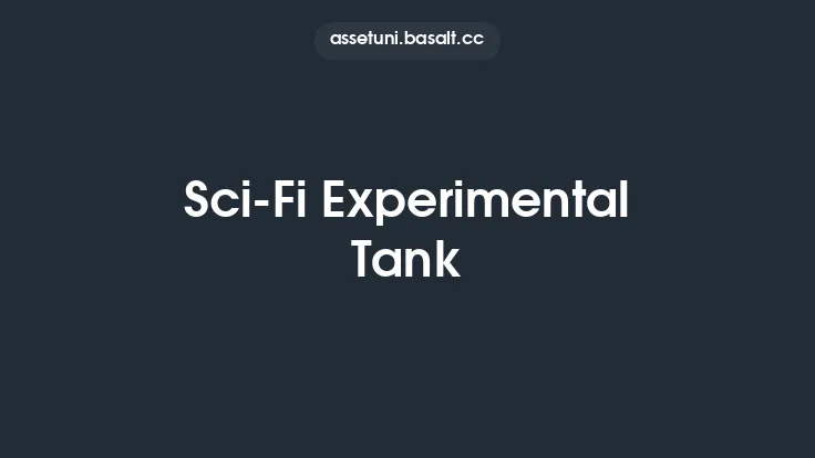 Sci-Fi Experimental Tank Thumbnail