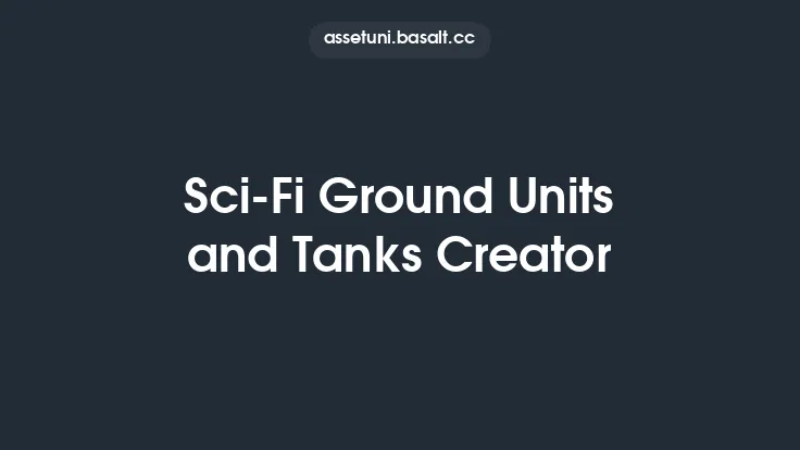 Sci-Fi Ground Units and Tanks Creator Thumbnail