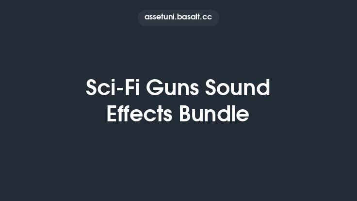 Sci-Fi Guns Sound Effects Bundle Thumbnail