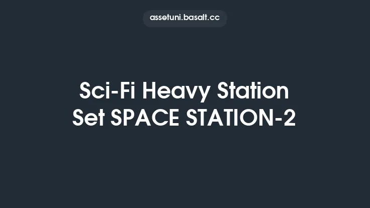 Sci-Fi Heavy Station Set SPACE STATION-2 Thumbnail