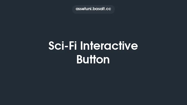 Sci-Fi Interactive Button Thumbnail