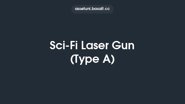 Sci-Fi Laser Gun (Type A) Thumbnail