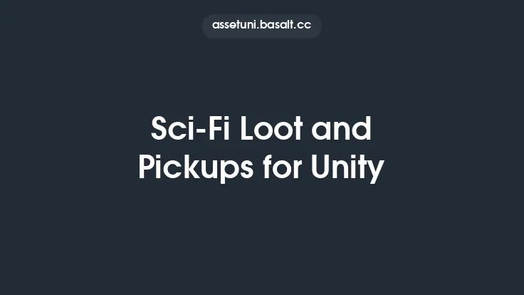 Sci-Fi Loot and Pickups for Unity Thumbnail