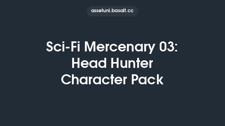 Sci-Fi Mercenary 03: Head Hunter Character Pack Thumbnail