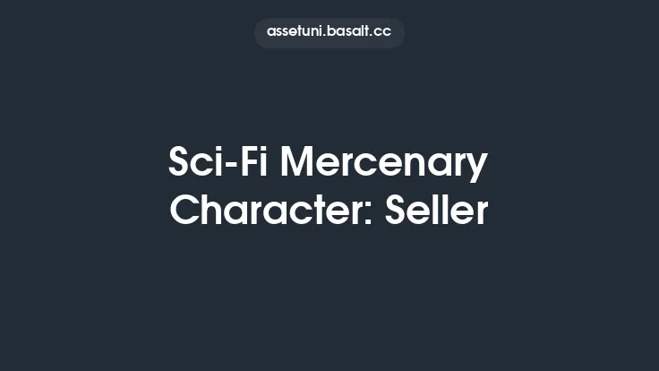 Sci-Fi Mercenary Character: Seller Thumbnail