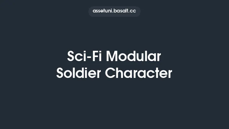 Sci-Fi Modular Soldier Character Thumbnail