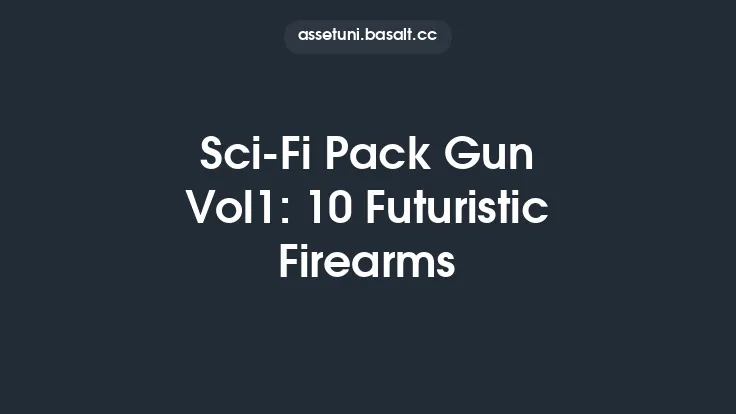 Sci-Fi Pack Gun Vol1: 10 Futuristic Firearms Thumbnail