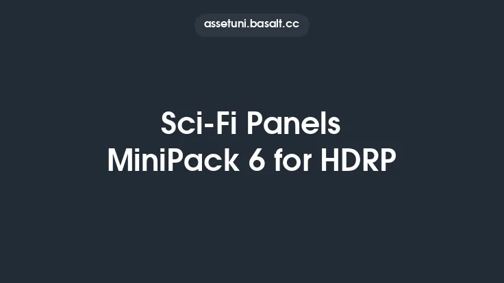 Sci-Fi Panels MiniPack 6 for HDRP Thumbnail