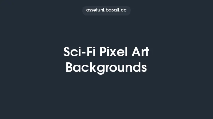 Sci-Fi Pixel Art Backgrounds Thumbnail