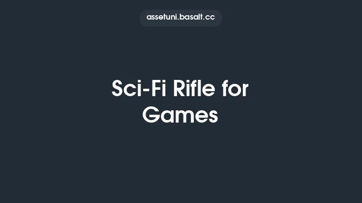 Sci-Fi Rifle for Games Thumbnail