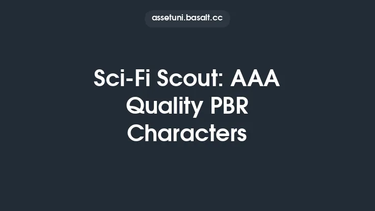 Sci-Fi Scout: AAA Quality PBR Characters Thumbnail