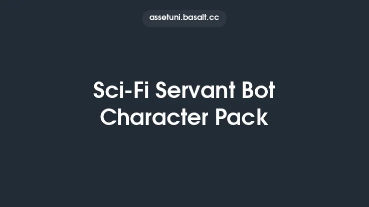 Sci-Fi Servant Bot Character Pack Thumbnail