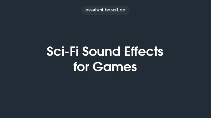 Sci-Fi Sound Effects for Games Thumbnail