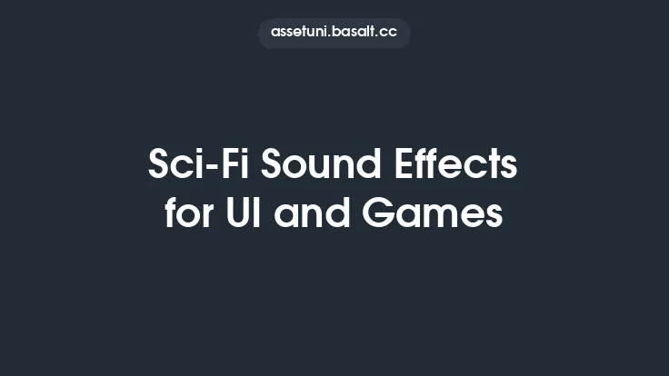 Sci-Fi Sound Effects for UI and Games Thumbnail