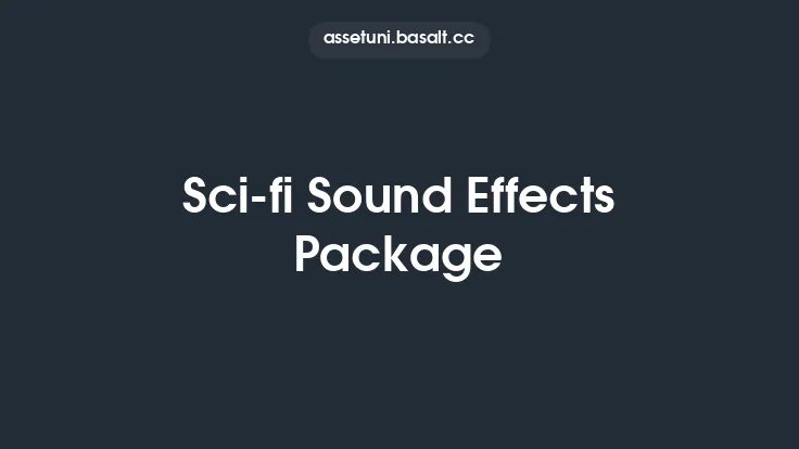 Sci-fi Sound Effects Package Thumbnail