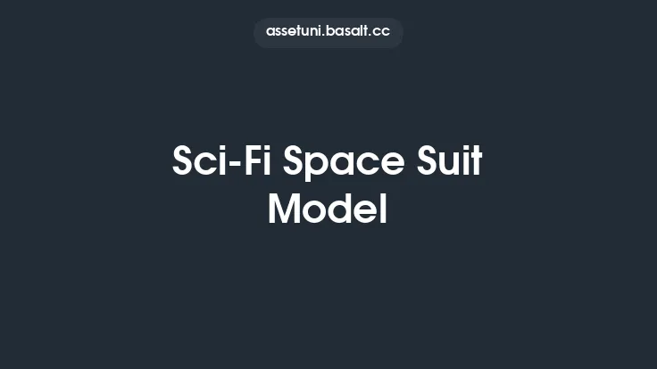 Sci-Fi Space Suit Model Thumbnail