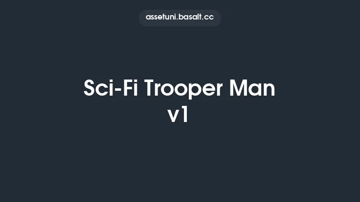 Sci-Fi Trooper Man v1 Thumbnail