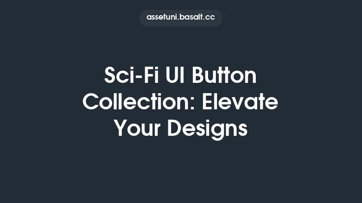 Sci-Fi UI Button Collection: Elevate Your Designs Thumbnail