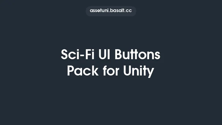 Sci-Fi UI Buttons Pack for Unity Thumbnail