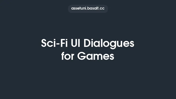 Sci-Fi UI Dialogues for Games Thumbnail
