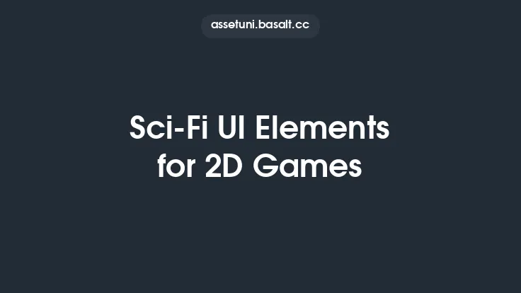 Sci-Fi UI Elements for 2D Games Thumbnail