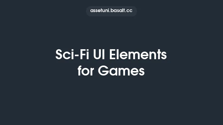 Sci-Fi UI Elements for Games Thumbnail