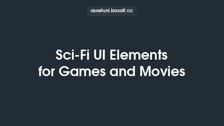 Sci-Fi UI Elements for Games and Movies Thumbnail