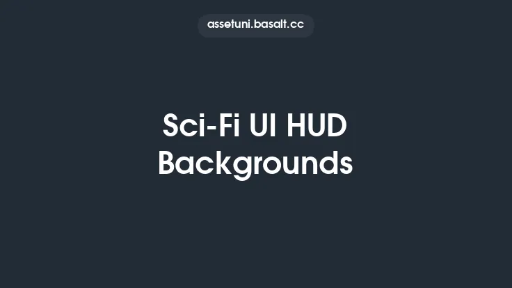 Sci-Fi UI HUD Backgrounds Thumbnail