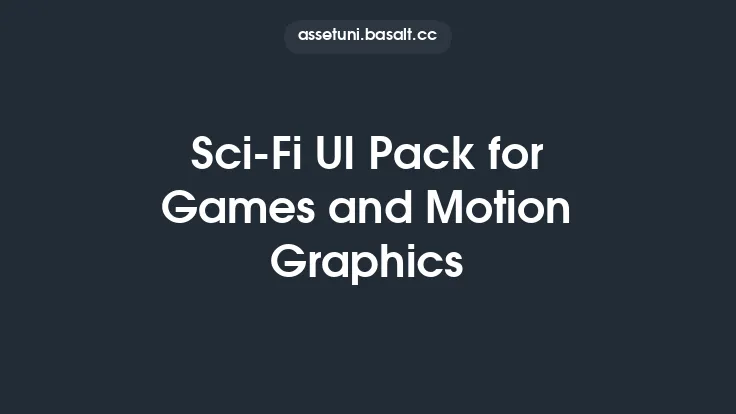 Sci-Fi UI Pack for Games and Motion Graphics Thumbnail