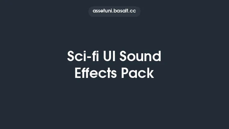 Sci-fi UI Sound Effects Pack Thumbnail