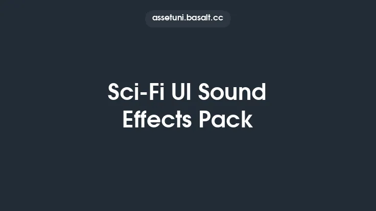 Sci-Fi UI Sound Effects Pack Thumbnail
