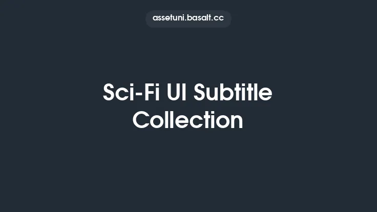 Sci-Fi UI Subtitle Collection Thumbnail