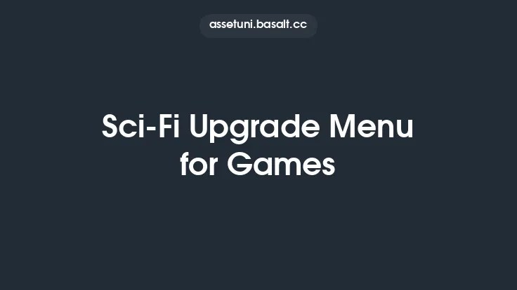 Sci-Fi Upgrade Menu for Games Thumbnail