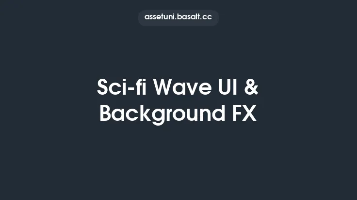 Sci-fi Wave UI & Background FX Thumbnail