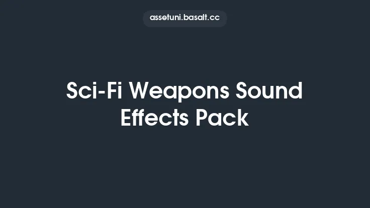 Sci-Fi Weapons Sound Effects Pack Thumbnail