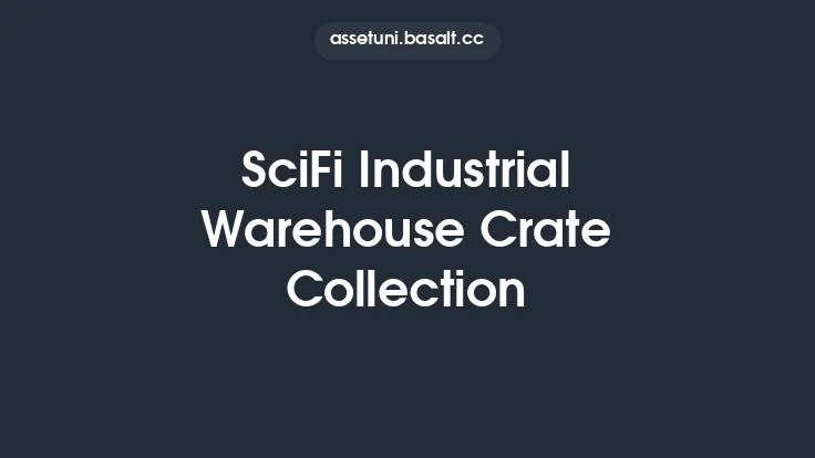 SciFi Industrial Warehouse Crate Collection Thumbnail