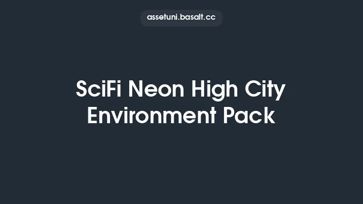 SciFi Neon High City Environment Pack Thumbnail