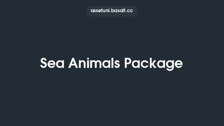 Sea Animals Package Thumbnail