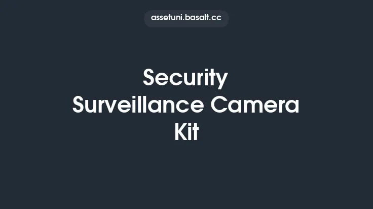 Security Surveillance Camera Kit Thumbnail