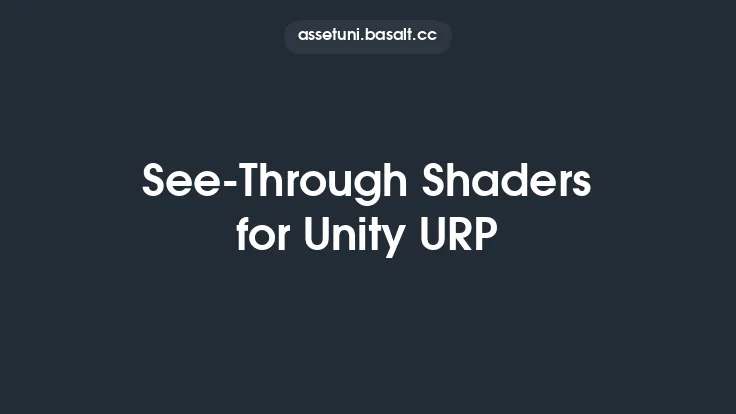 See-Through Shaders for Unity URP Thumbnail