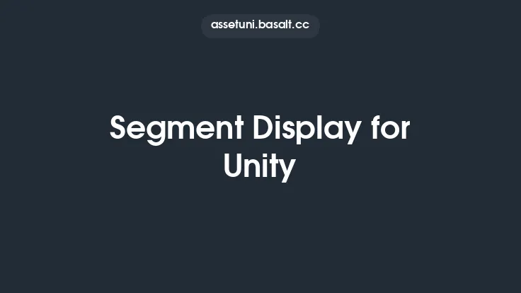 Segment Display for Unity Thumbnail