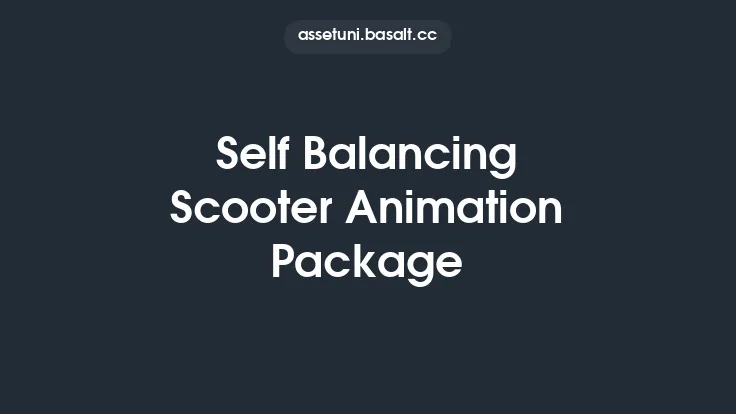 Self Balancing Scooter Animation Package Thumbnail