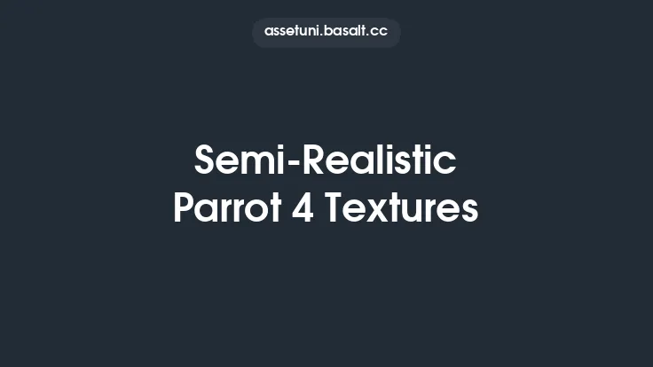 Semi-Realistic Parrot 4 Textures Thumbnail