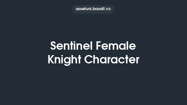 Sentinel Female Knight Character Thumbnail