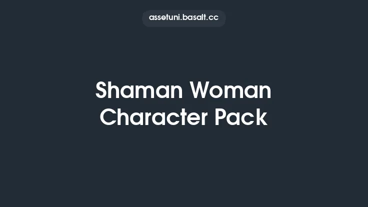 Shaman Woman Character Pack Thumbnail