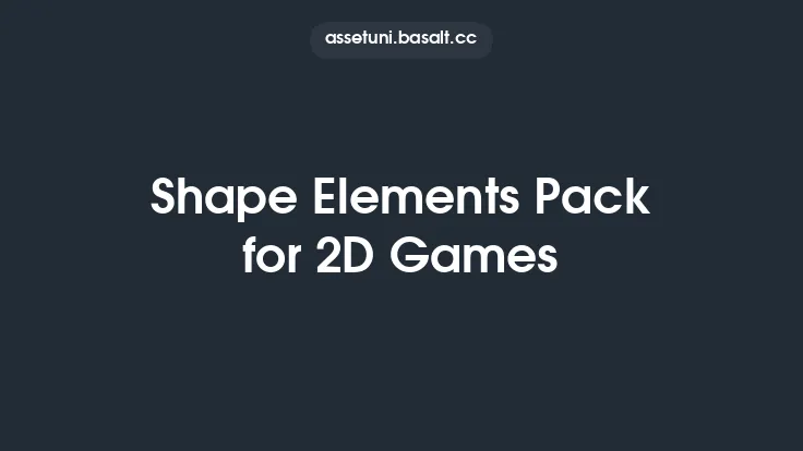 Shape Elements Pack for 2D Games Thumbnail